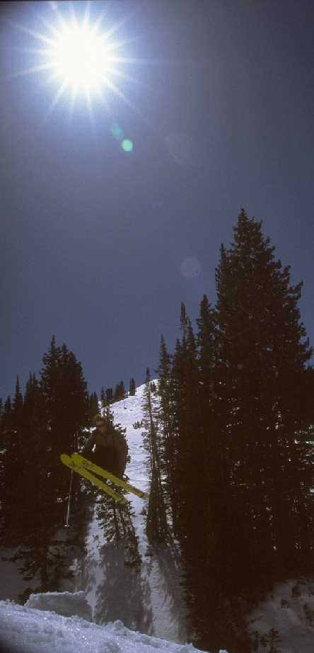 air to fakie with cool sunburst