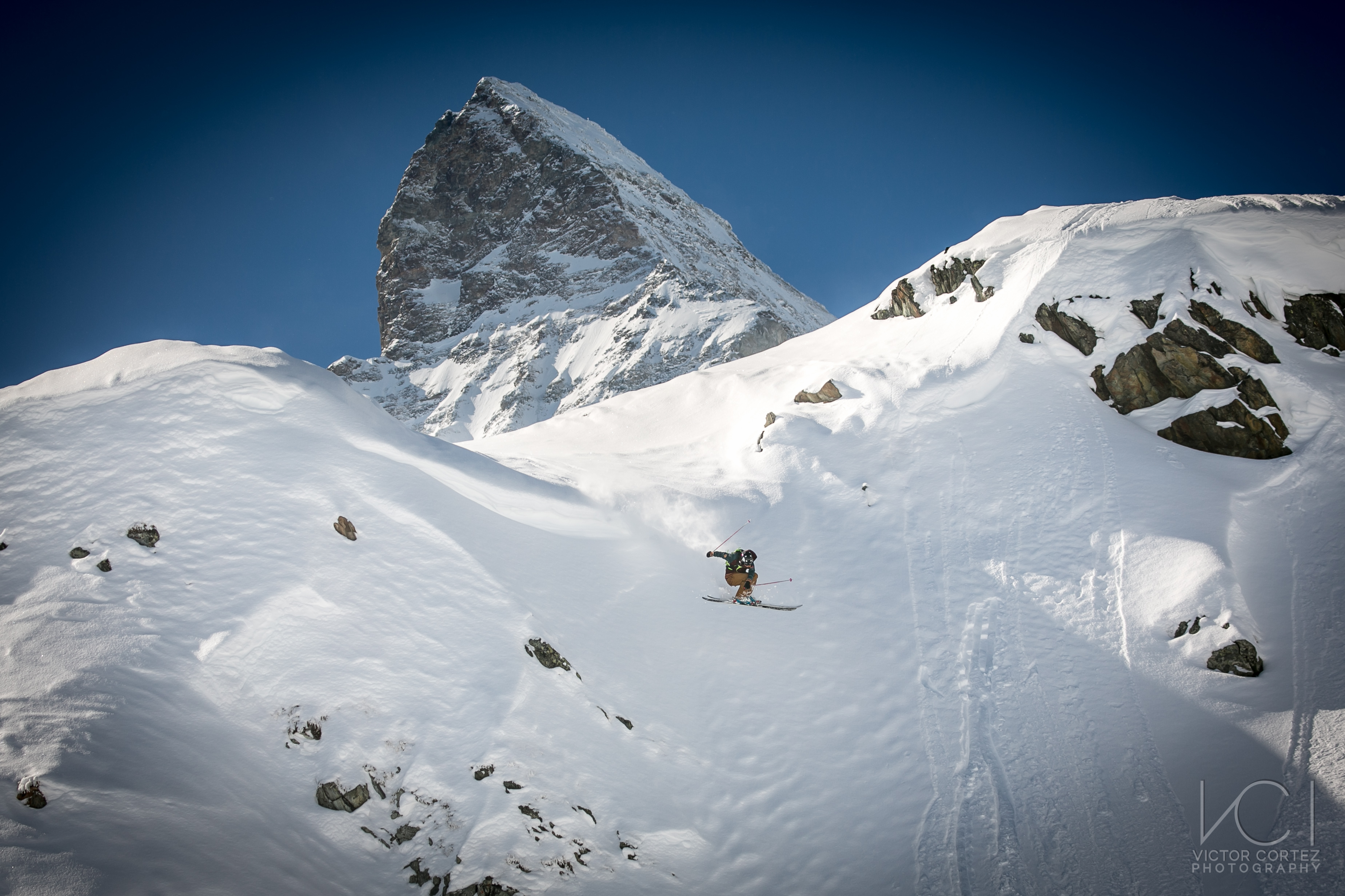 Airing down from the Matterhorn 