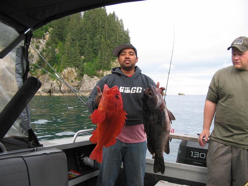 Alaskan fishin' Ghetto Child