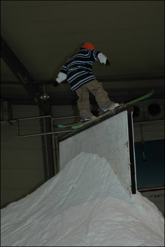 Alex Hill on wallride