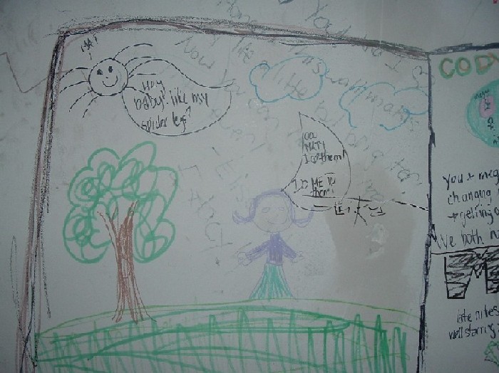 Alishas art work...? HAHA