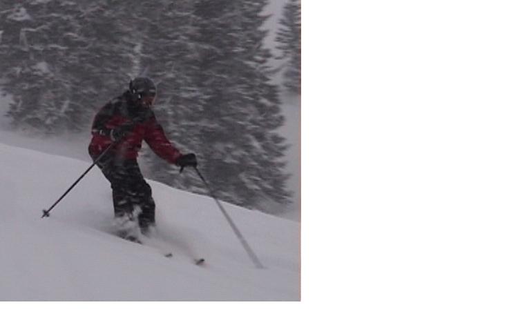 Alittle better view on the snow that day at alta utah