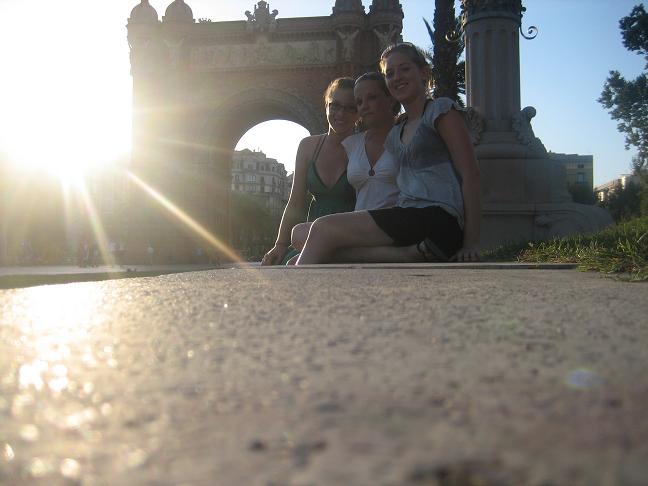 Alix moi et charlene barcelona 2007