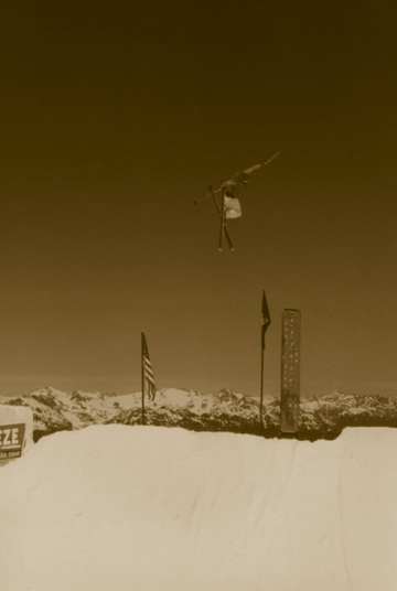 Alley-Oop true tail: High North quarterpipe.
