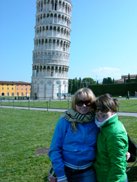 Allie and me (in pisa)