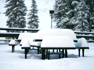 Alot Of Snow at Snowbird