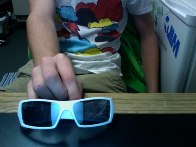 Alternate view of said gascans