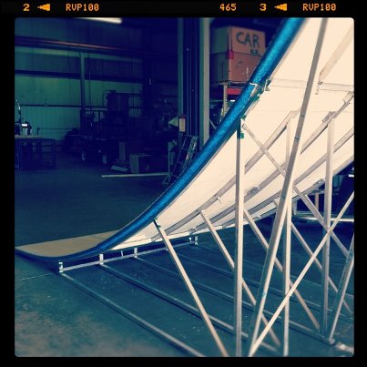 Aluminum mSnow kicker