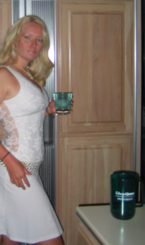 Always drink water after getting fried in the sun all day surfing