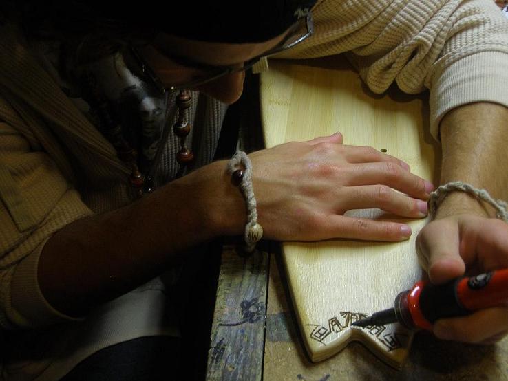 AMBUSH 100% Bamboo Longboard