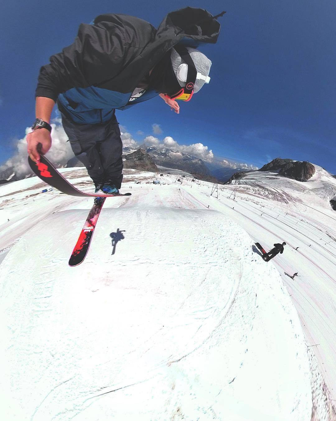 Andrew Anufriev in Zermatt