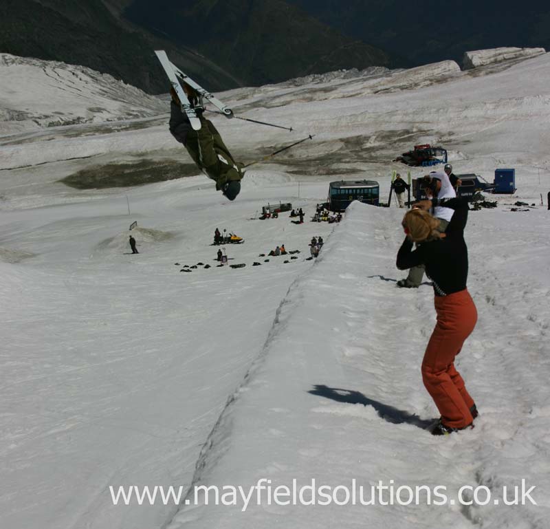 Andy Bennett Flare winning run Saas Fee Ride 04