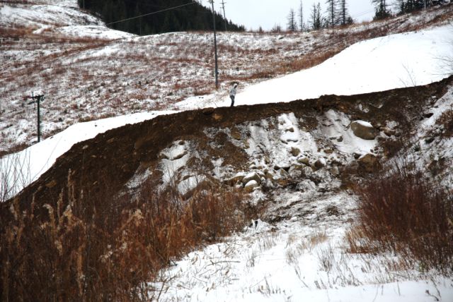 Another angle of the new jump platform