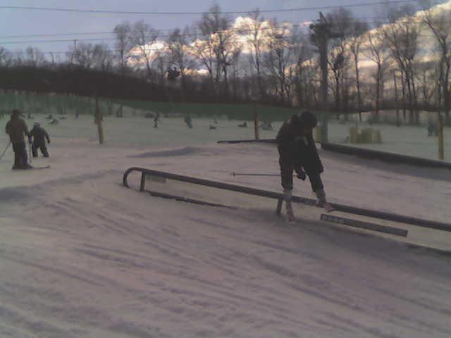 Another rail at creek