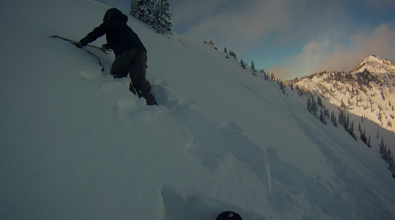 Another shot of the hike