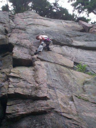 Another view of my first 5.11b