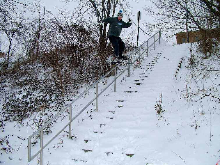 another view of the 32 stair