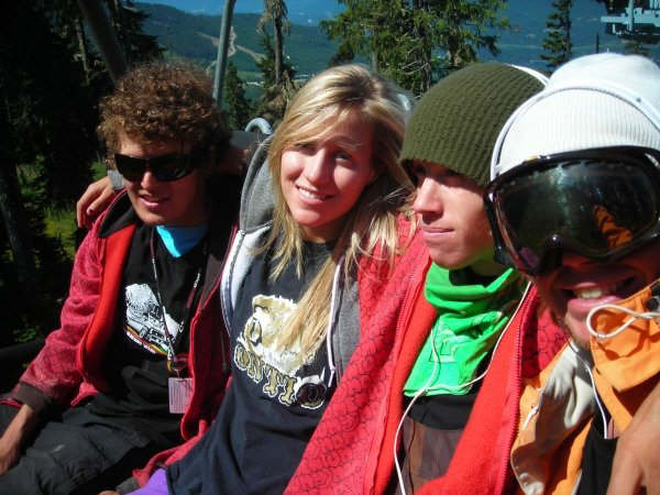 Arden,Jen, Kieran, Tyler on the chair