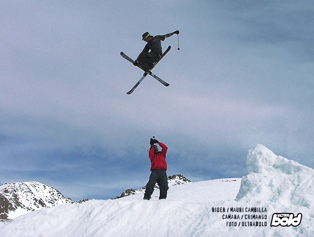 argentinian skier.(huge mute)