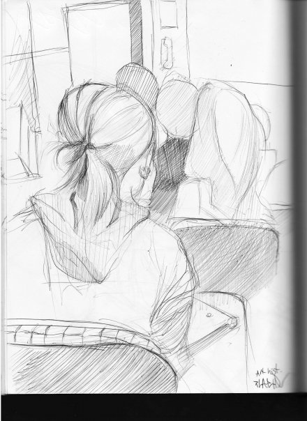 Art hist class sketch..