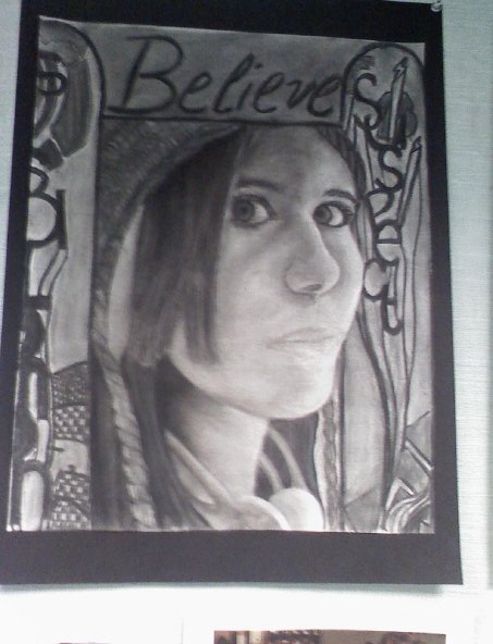 Art project with my skis