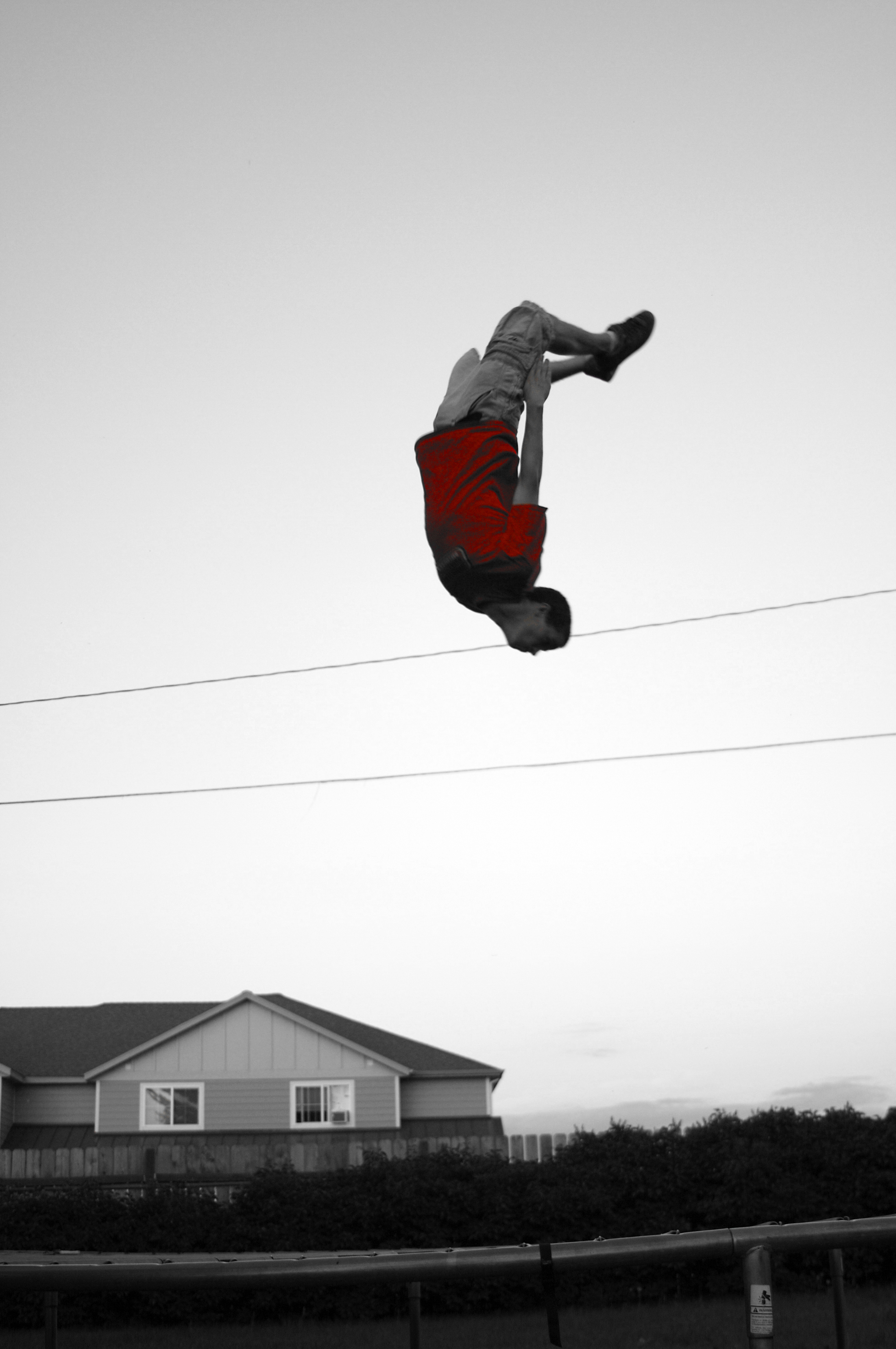 Artsy backflip