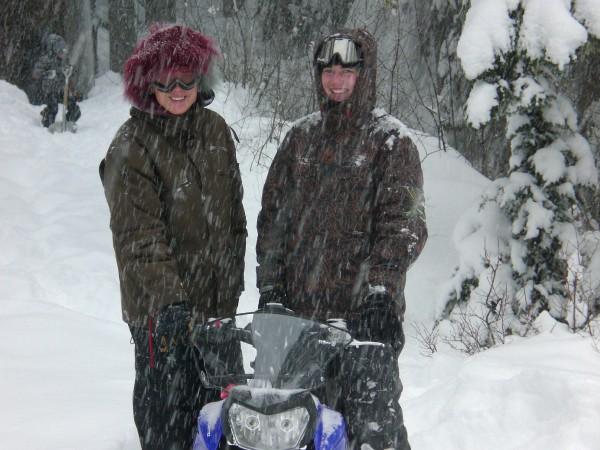 At friends cabin at stevens