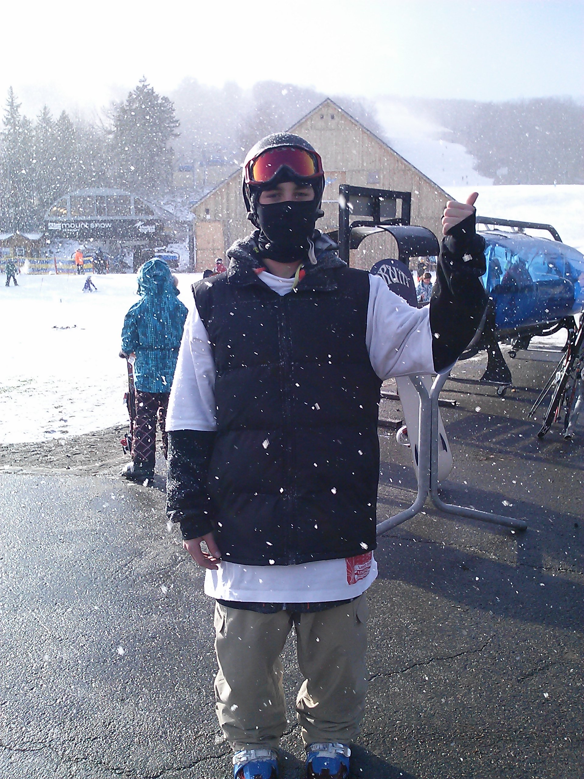 At mt. snow