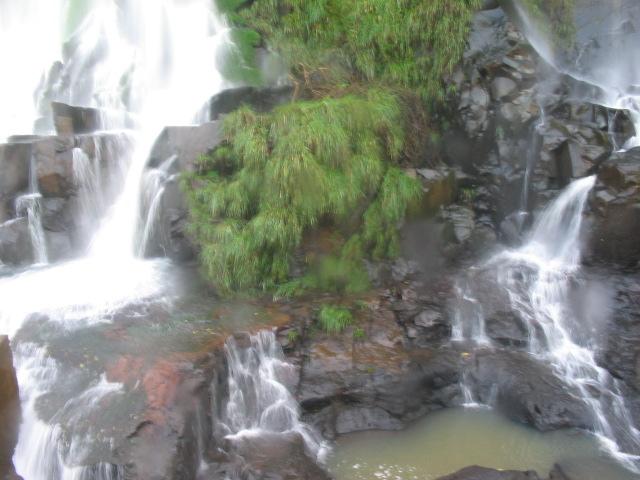 At the falls, but not falls