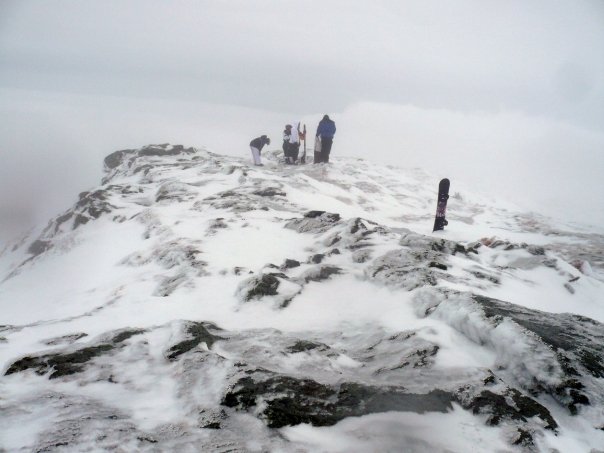 At the top of Stowe