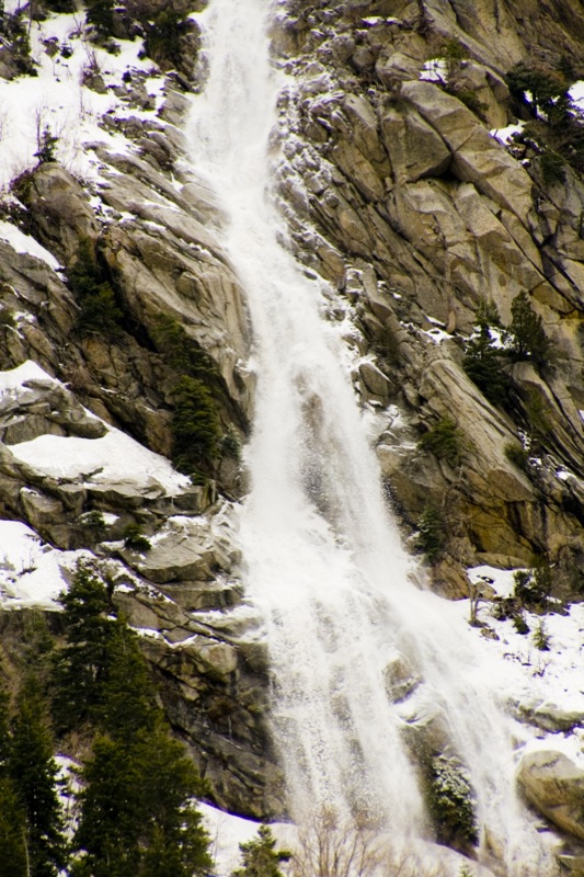 Avalance in Little Cottonwood Canyon