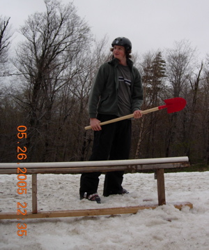 Baby Seal- Baby Shovel- SKETCHY pvc rail...