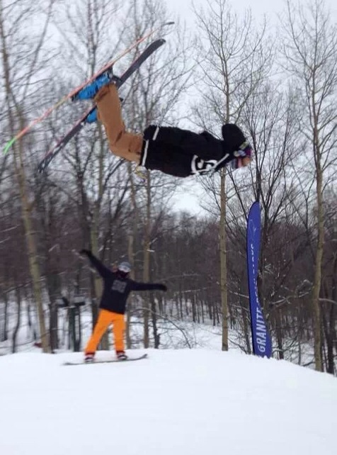 Back flip boss