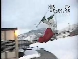 Back flip over side walk