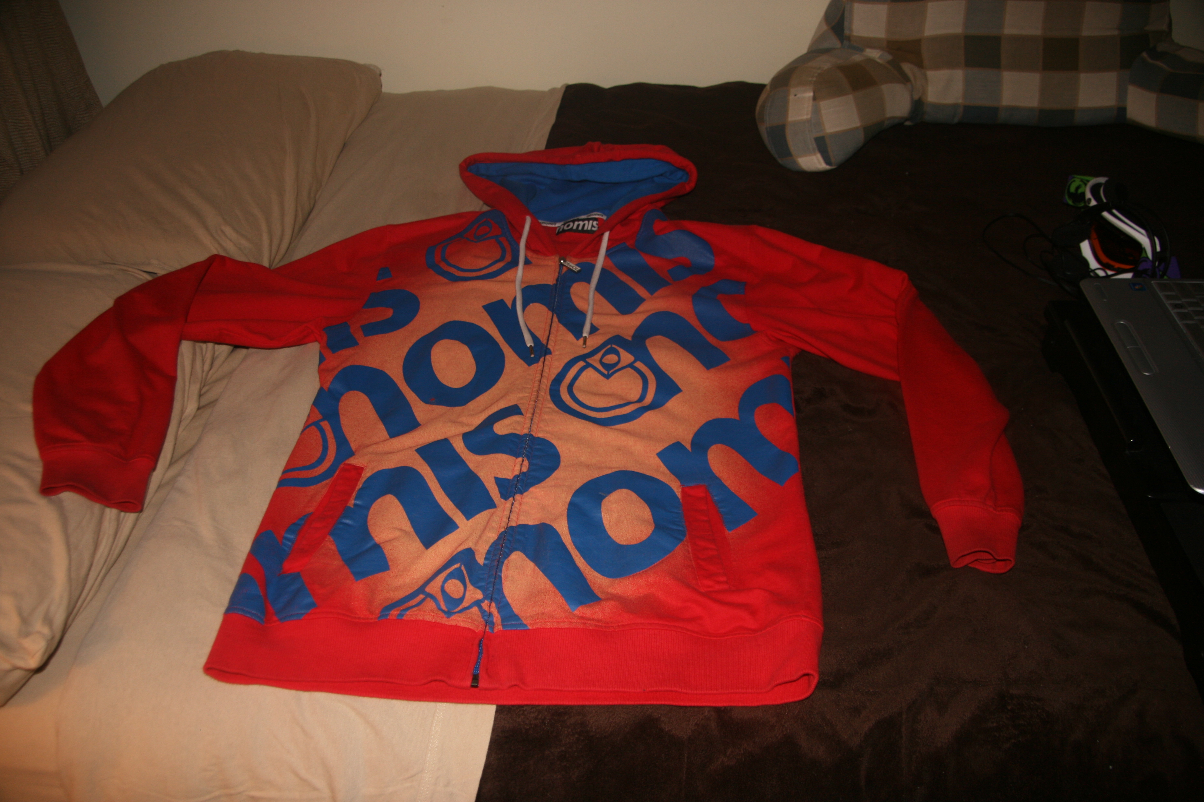 Back of Large Nomis Hoodie
