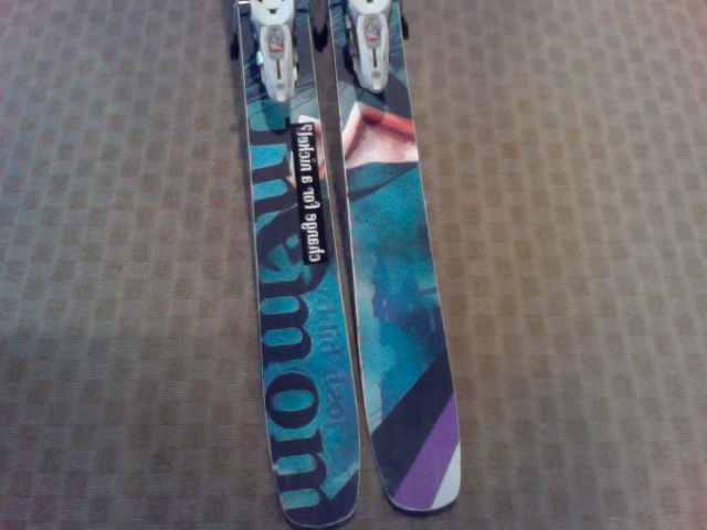 Back off bubbys with change for a nickel sticker on them