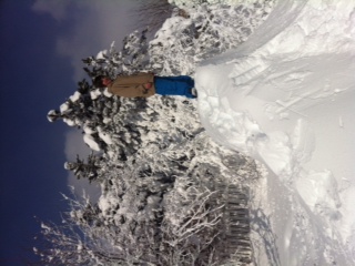 Back yard snowmaking/terrain park