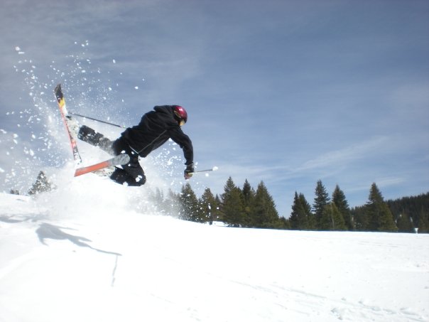 Backcountry First Barrel Roll Attempt