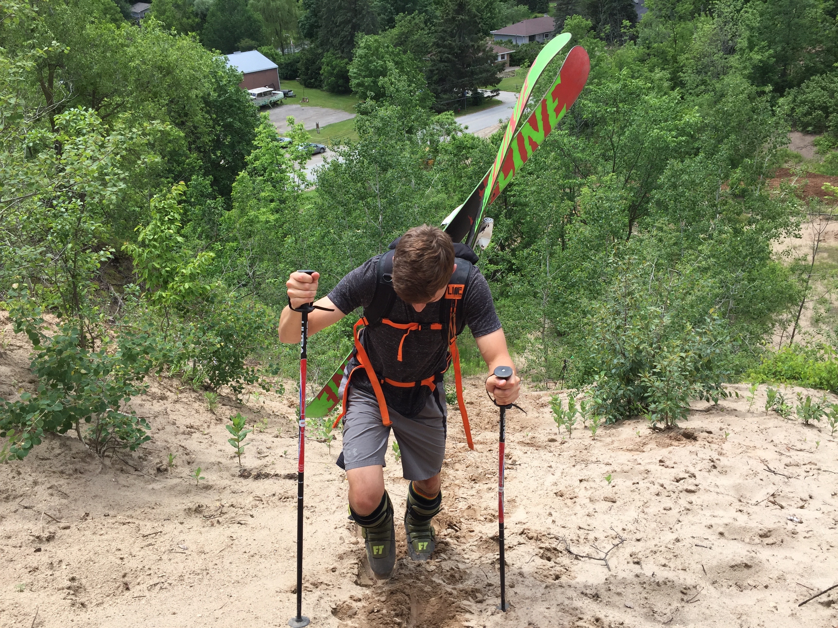 backcountry sand skiing 