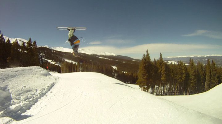 Backflip at breck