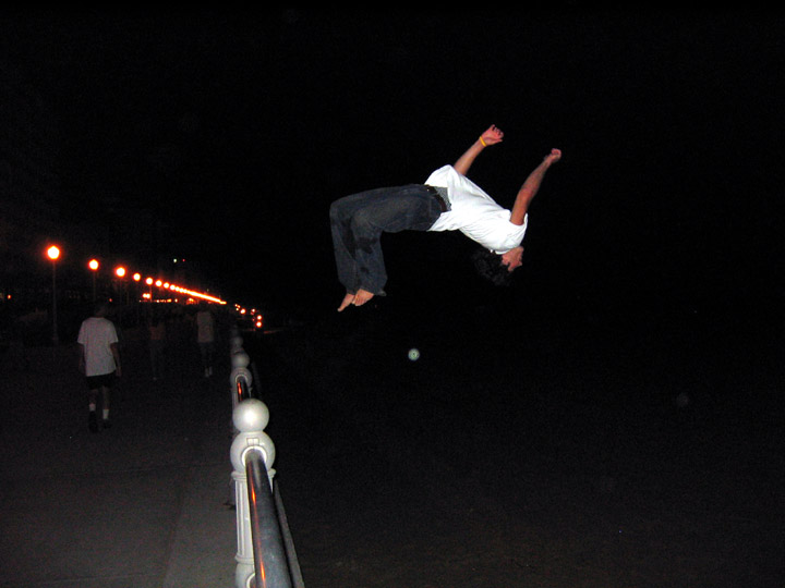 Backflip at Virginia Beach