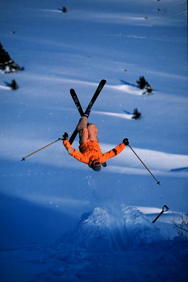 Backflip cross-nice view!!