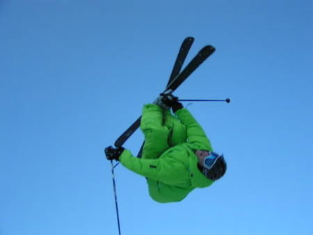 Backflip + Grab = Simon!