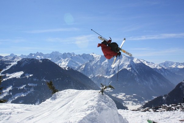 Backflip Mute over Verbier