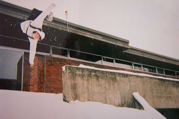 Backflip off Ledge