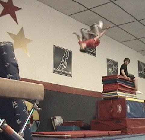 backflip off ledge