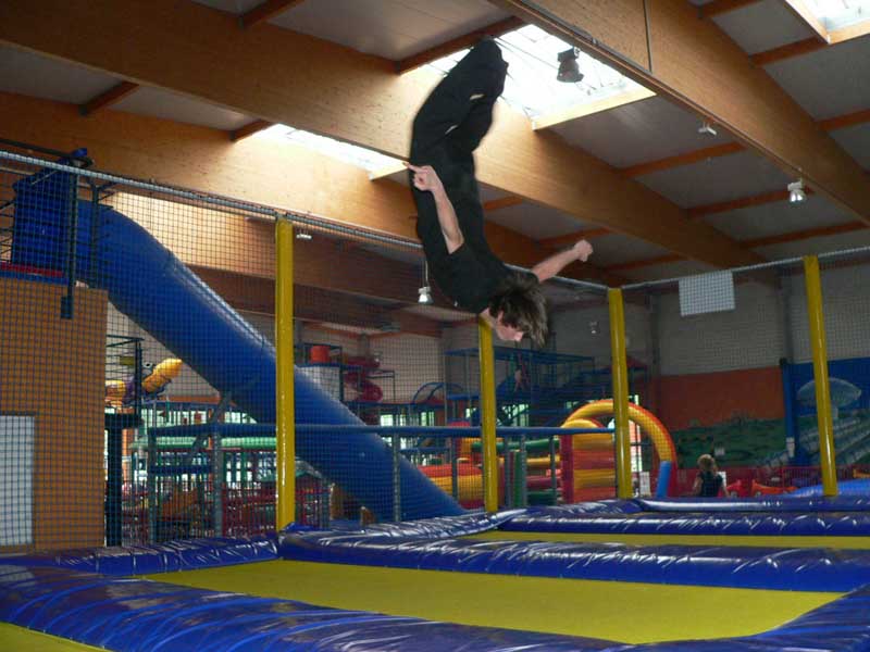 Backflip on tramp