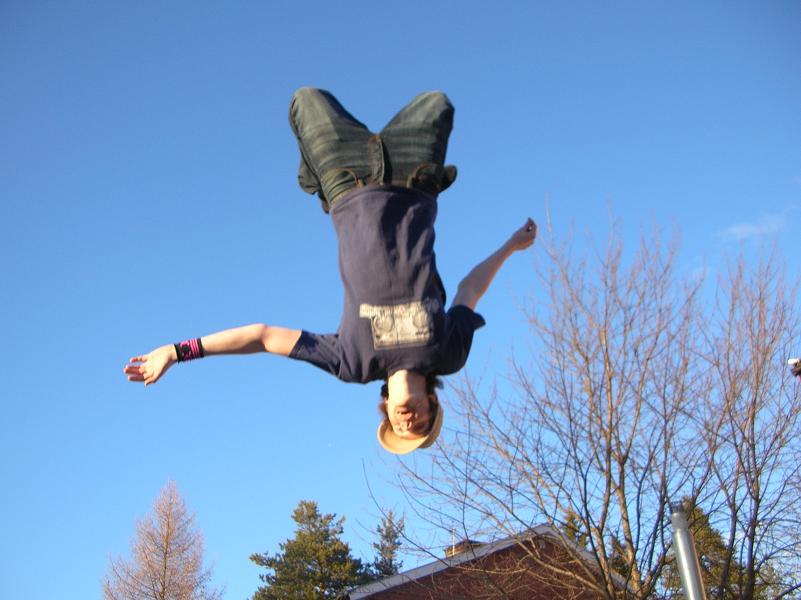 backflip on tramp