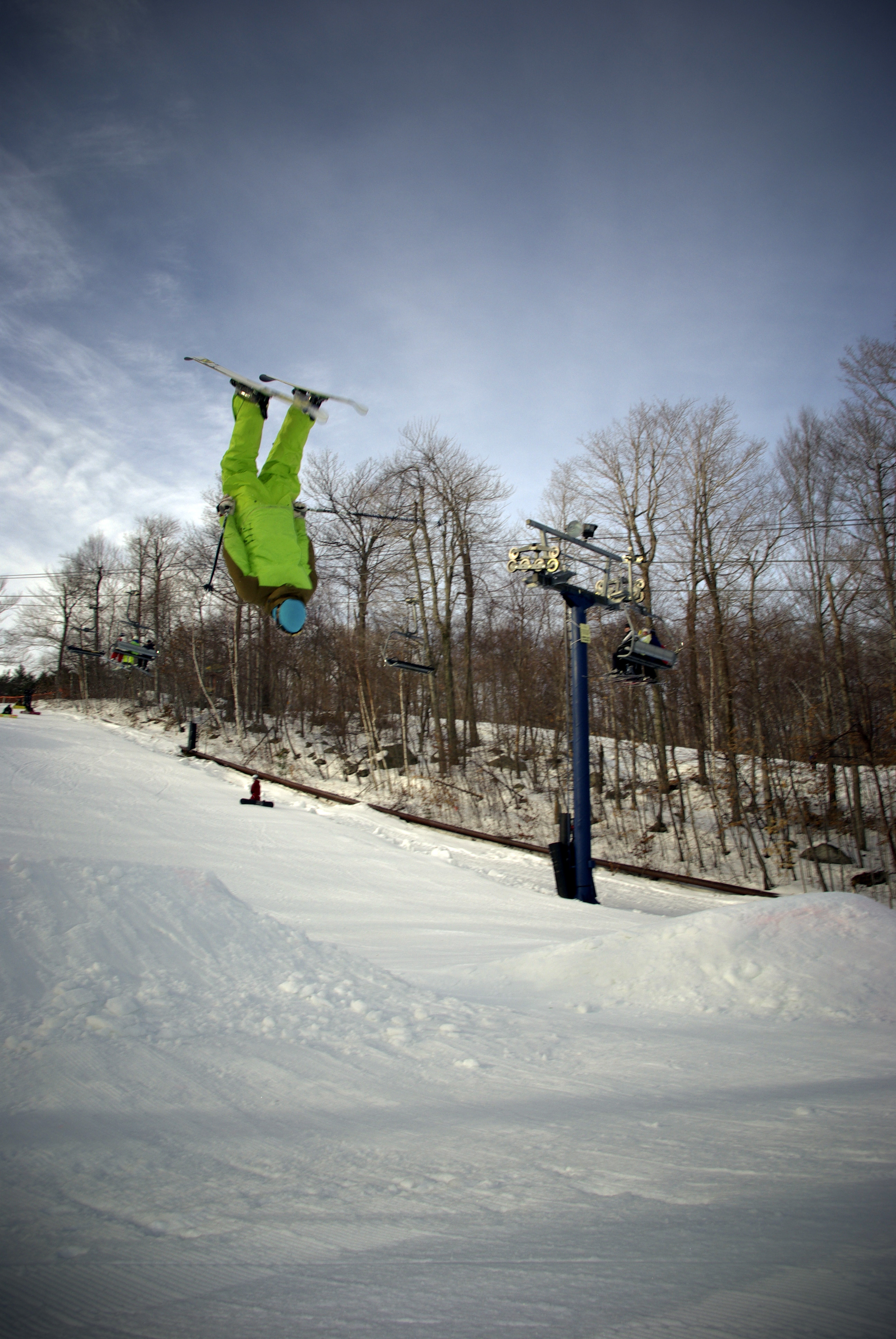 Backflip over 50 footer