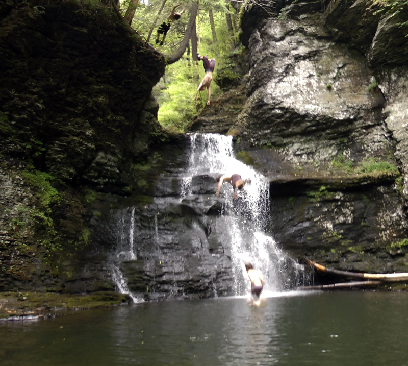 BackFlip Sequence (CliffJump)